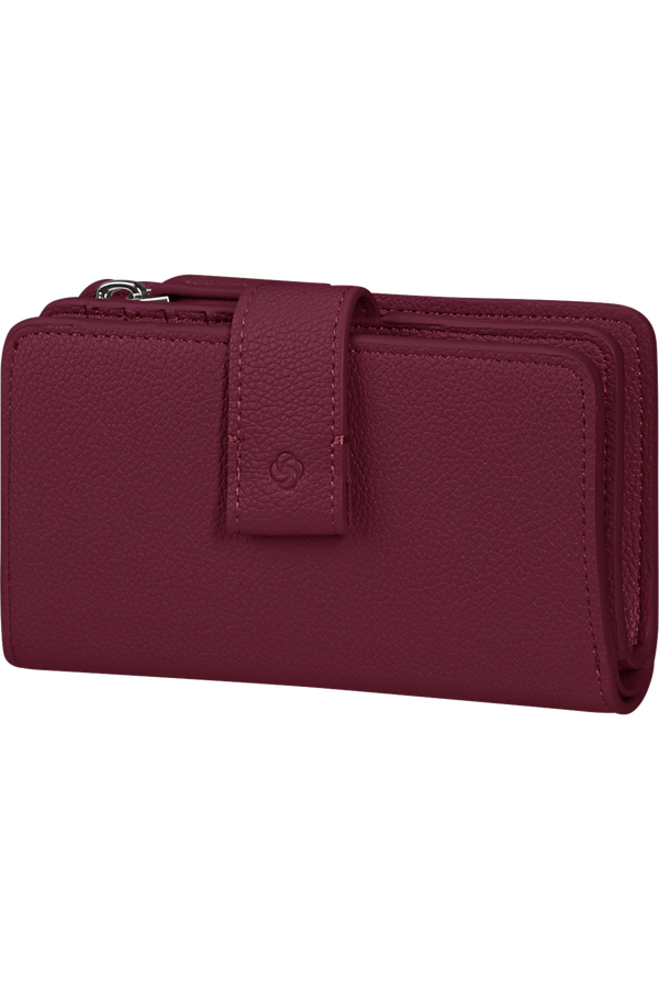 Samsonite Brightbeyond Slg 361 - L W 10cc+Zip Ext  Garnet Red