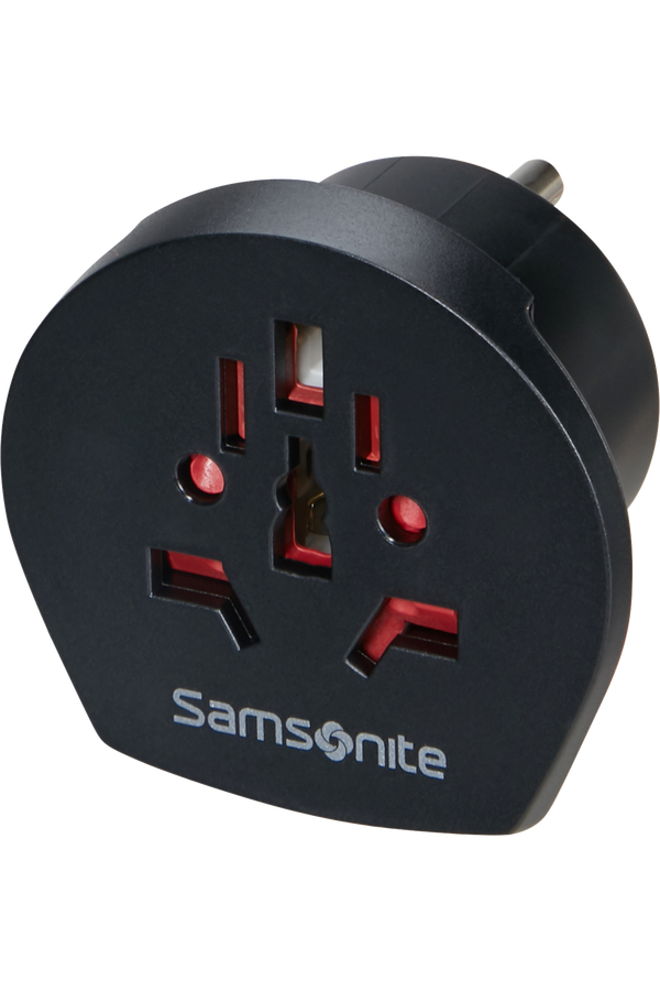 Samsonite Travel Accessories World to usa Adaptor Svart